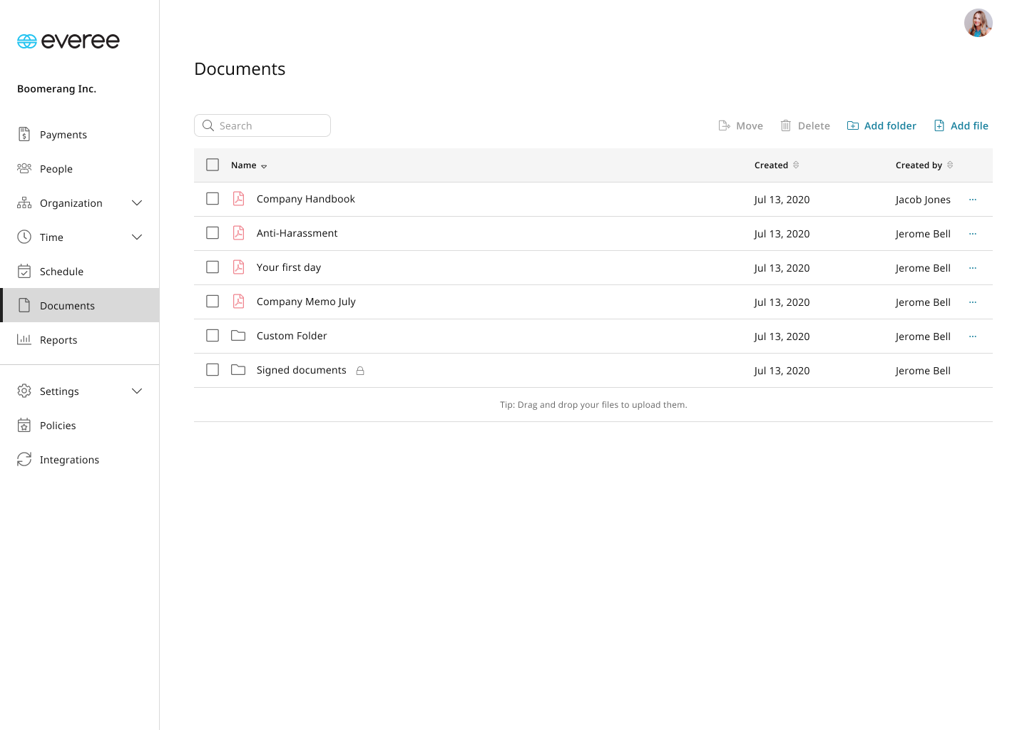 Document Storage