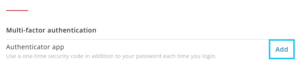 Account Security