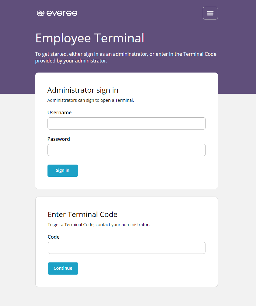 Locations & Terminals