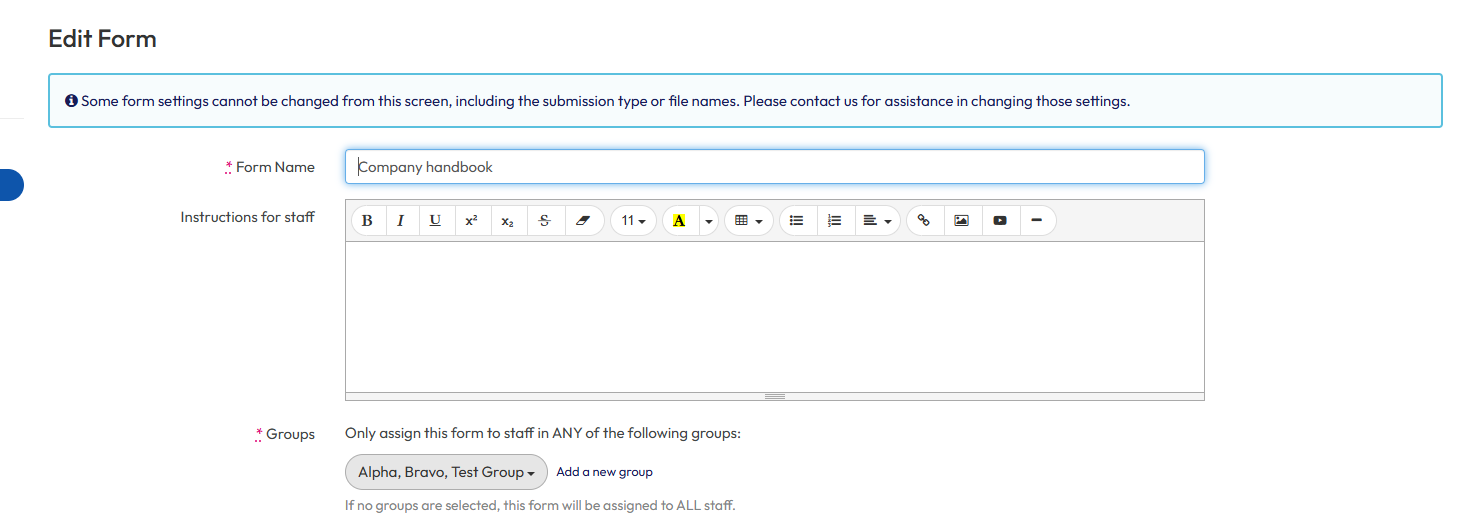 Onboarding+ Archiving and Deleting Forms