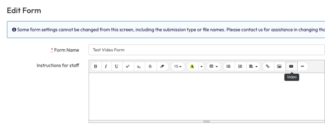 Onboarding+ Including Videos in Forms
